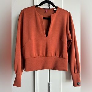 Women’s Scotch & Soda V Neck Sweatshirt